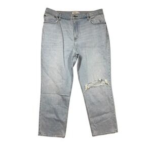 Abercrombie & Fitch Women's Ultra High Rise 90s Straight Jeans Size 34 18S